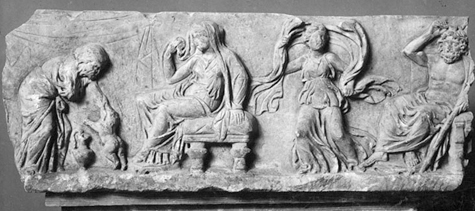 2. Nascita di Dioniso, III s., Roma, Museo Ostiense